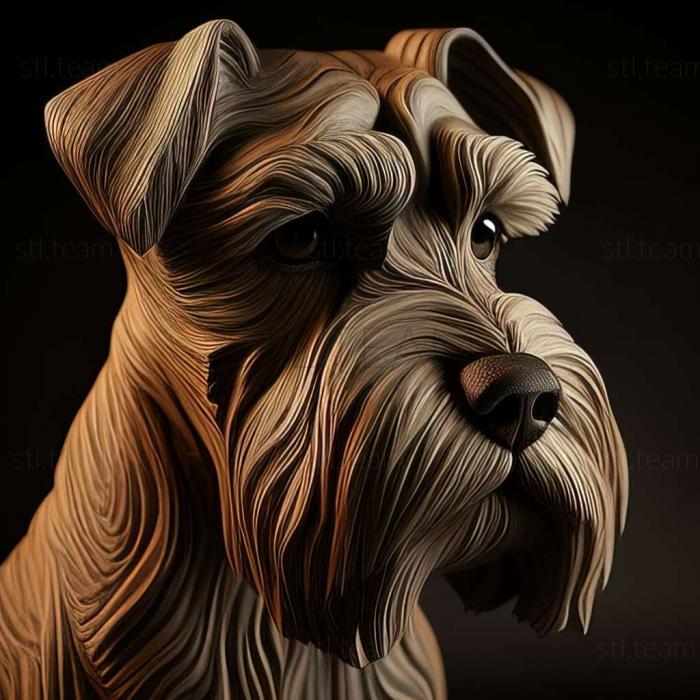 Zwergschnauzer dog